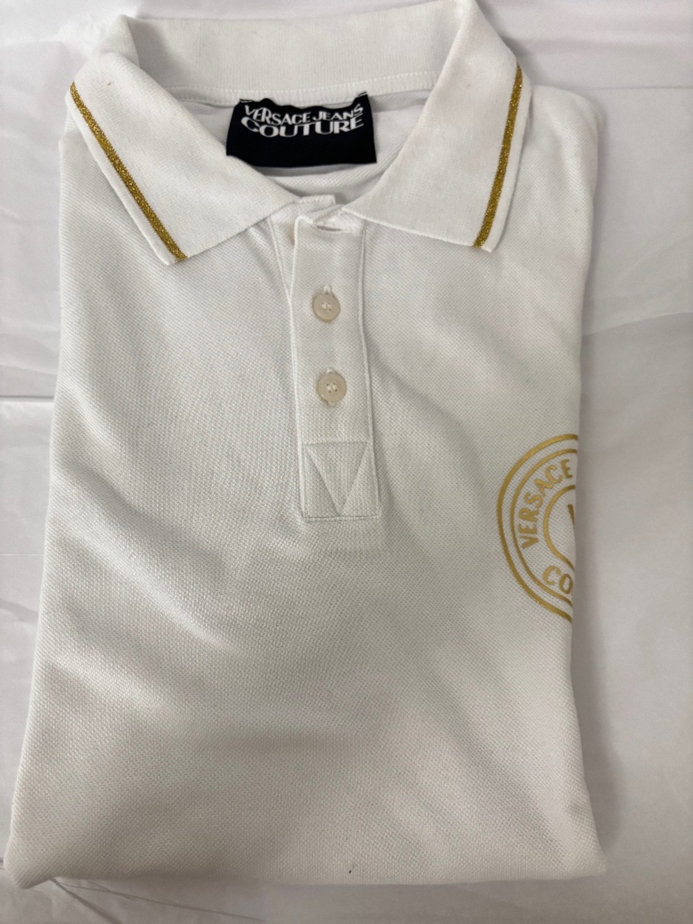 Men’s polo Versace jeans couture size medium